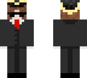 captain puffy in a suit
