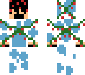 christmas blue berry cow