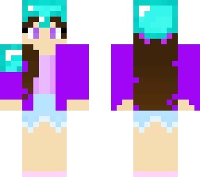 coolunisquish diamond armor (unfinished bc i have other skin ideas ideas)