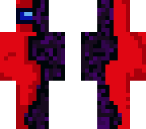 corrupted red crewmate