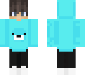 cyan bear boy