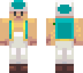 cyan toad
