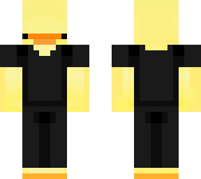duck in black