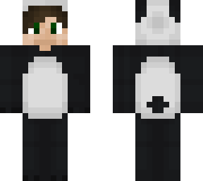 dude in panda onesie