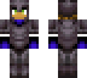 endersuit with netherite armor