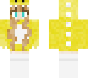 girl - yellow dino