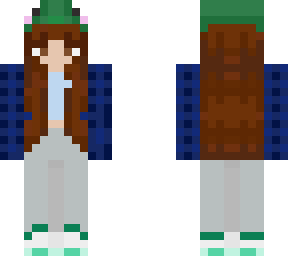girl with a frog hat <3
