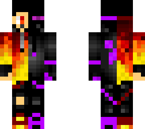 half flame half enderman v2