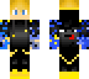 half water half lightning skin