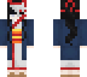 kitsune skin masked - day version