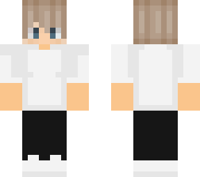 me with a white t-shirt