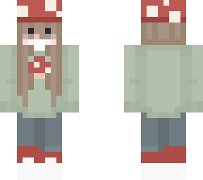 mushroom girl