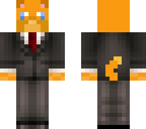 orange cat in tux