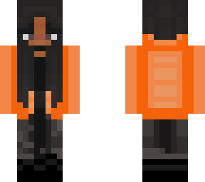 orange jacket