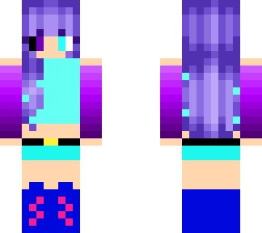 part corrupted ender girl