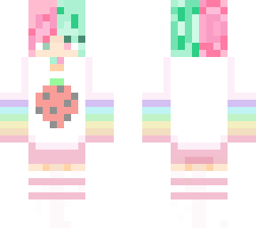 pastel strawberry (pink hair)