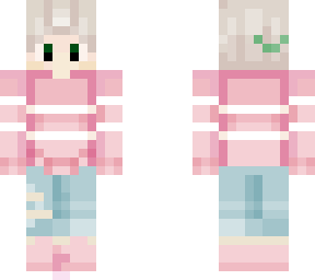 pink anime boy skin