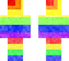 rainbow person