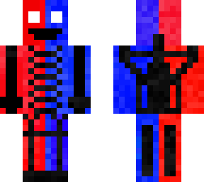 red blue guy