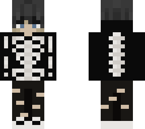 skeleton boy