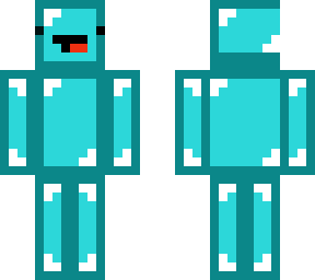 skin blue diamond
