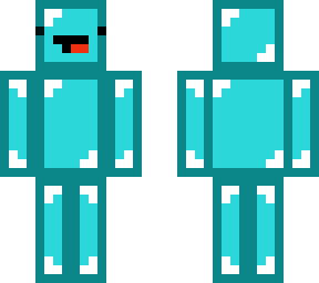 skin blue diamond