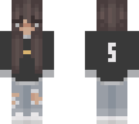sweater and jeans