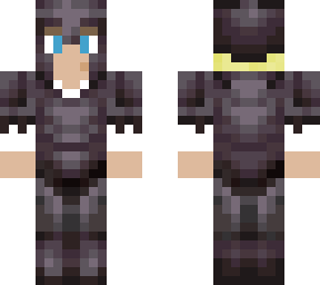 tommyinnit in a netherite armor