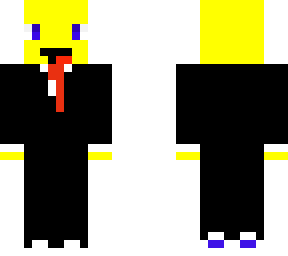 yellow men in suit