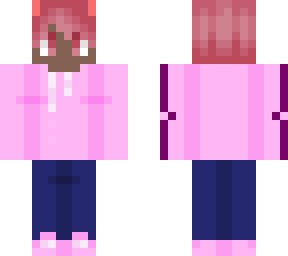 *-=-*pink hoodie boy*-=-*