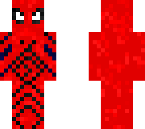 a horrible spidey skin