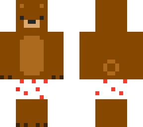 bear edit with cake legs