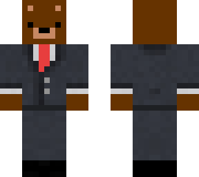bear in suit
