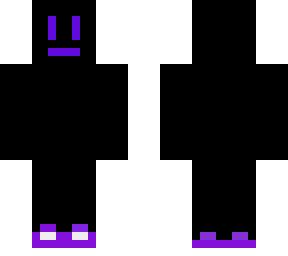black and purple dude