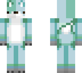 Blue fox | Minecraft Skin