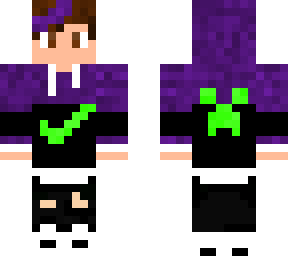 boy in purple and green camo hoodie