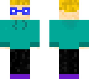 boy with blue glasses