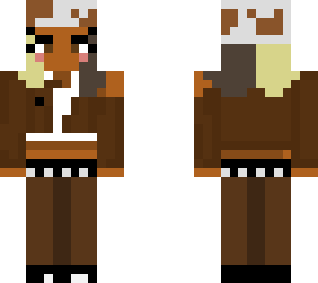 brown y2k girl