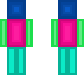 colour block skin