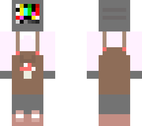 cottage core tv head
