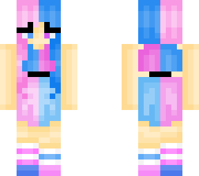 cotton candy full body