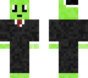 cute frog in a suit