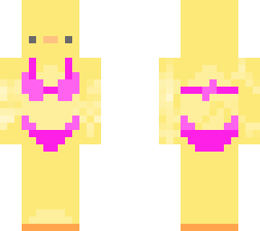duck bikini pink