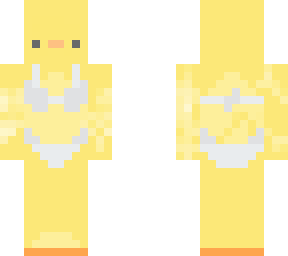 duck bikini white