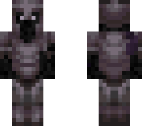 enderman in netherite armor