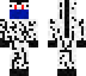 evil zebra skin (blue mask)