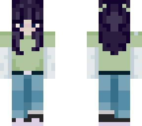 green elf girl