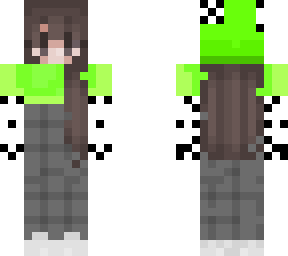 green type e-girl