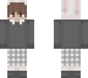 grey bunny boy