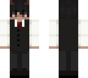 guy in tux with horns